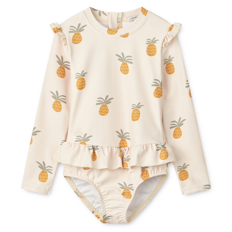 Schwimmanzug - Sille Pineapples/cloud cream von Liewood