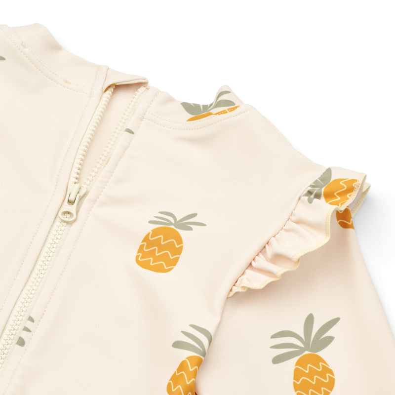 Schwimmanzug - Sille Pineapples/cloud cream von Liewood
