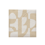 Serviette - Lara beige/off white von Broste Copenhagen