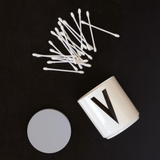 Porzellanbecher weiss von Design Letters