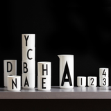 Porzellanbecher weiss von Design Letters