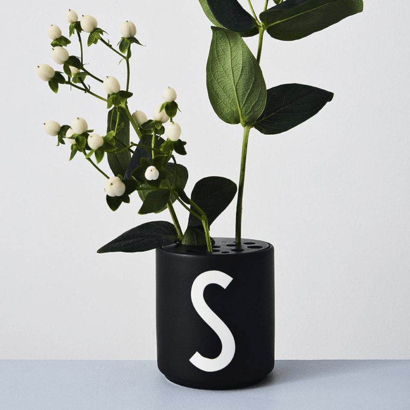 Porzellanbecher weiss von Design Letters