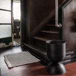 Blumentopf - Hourglass Pot schwarz M