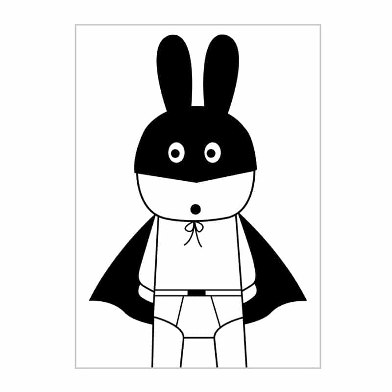 Print - Superhero von MiniWilla