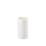 Stumpenkerze – LED Nordic White 5 x 7,5 von Uyuni