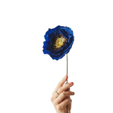 Papierblume – Ice Poppy blue von Studio About