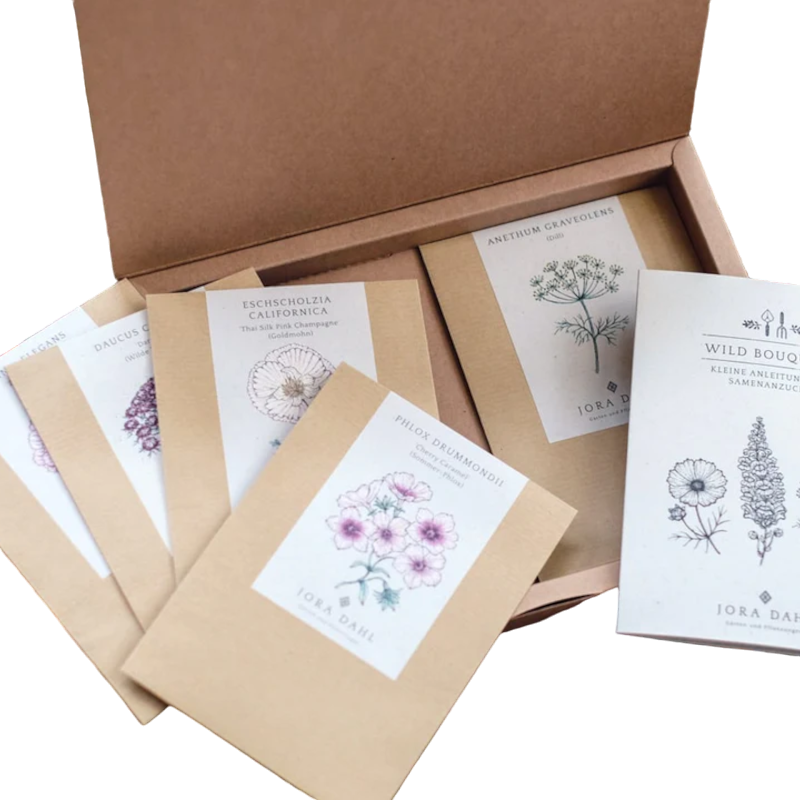Blumenstrauss - Wild Bouquets pink caramel von Jora Dahl