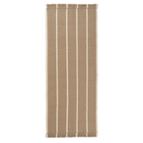Läufer - Kelim Calm dark sand/off white von Ferm Living