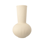 Vase - The Ripple sand M von Paper Paste Living