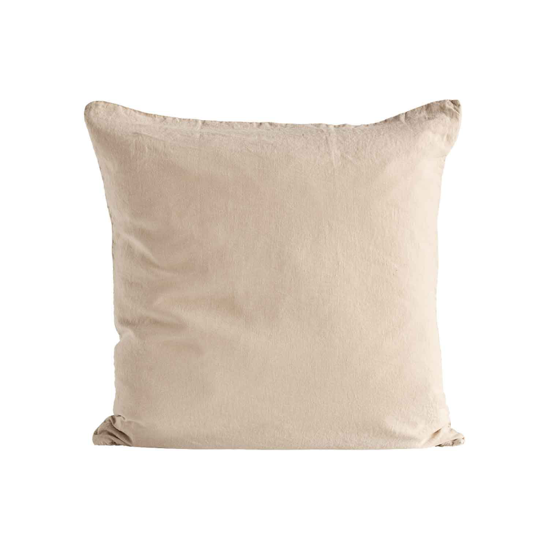 Kissenbezug – Leinen sand 60x60 von Tine K Home