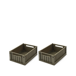 Aufbewahrungsboxen - Weston army brown S von Liewood