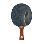 PingPong Schläger - Solid Light von Supersmash