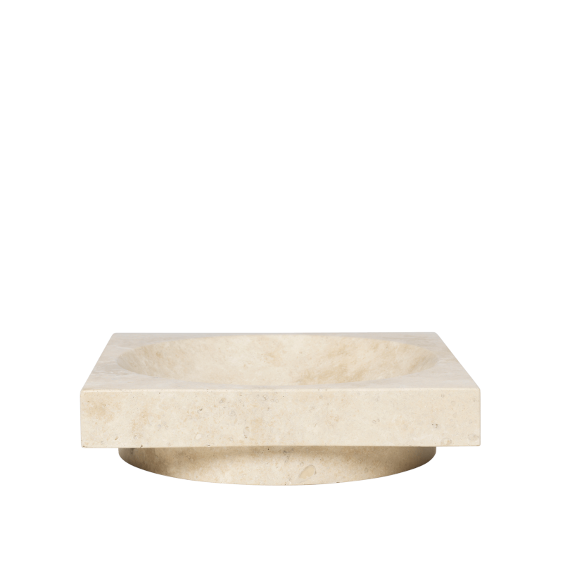 Ferm Living - Centrepiece Hew High Travertine