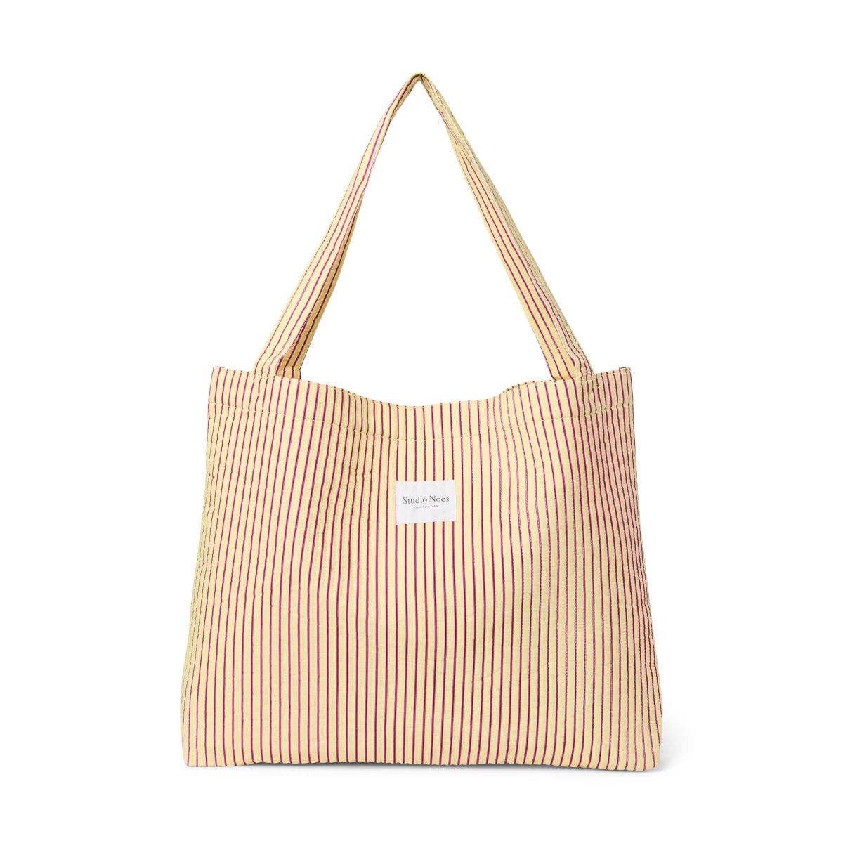 Studio Noos - Tasche Mom Poplin Striped Yellow

