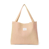 Studio Noos - Tasche Mom Poplin Striped Yellow

