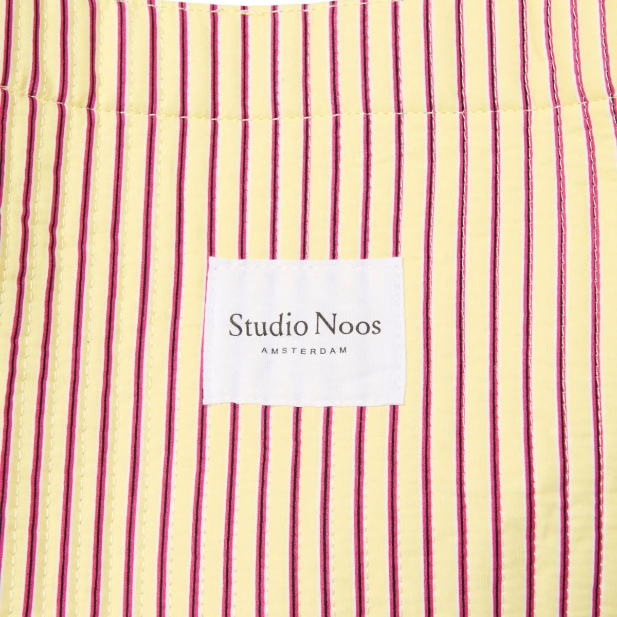 Studio Noos - Tasche Mom Poplin Striped Yellow

