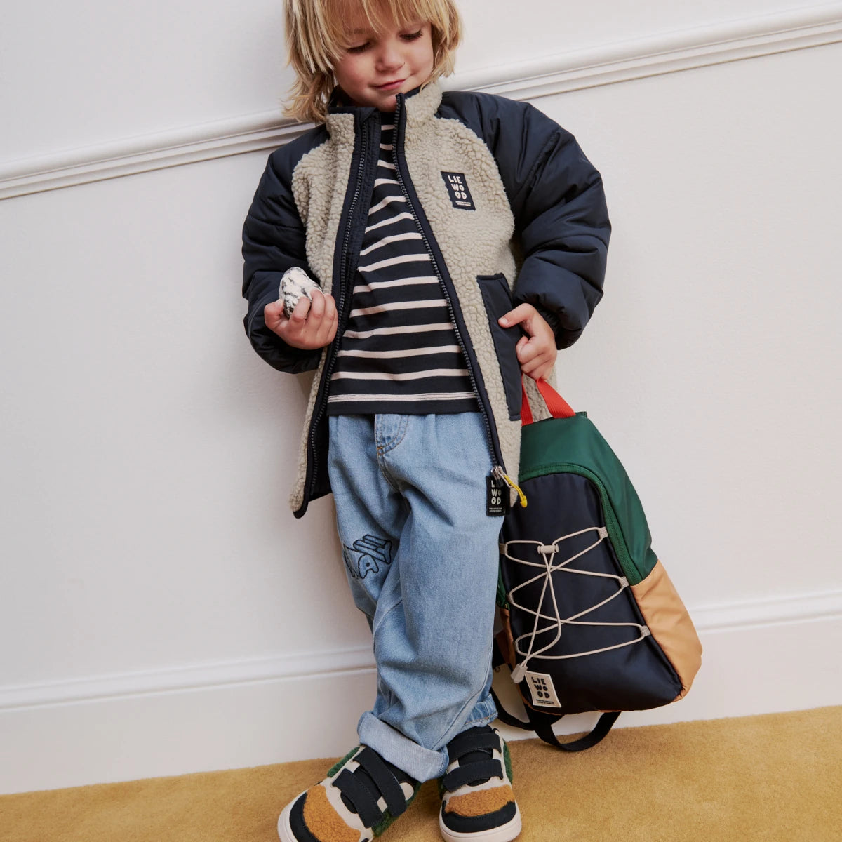 Liewood - Schultertasche Phoenix classic navy multi mix

