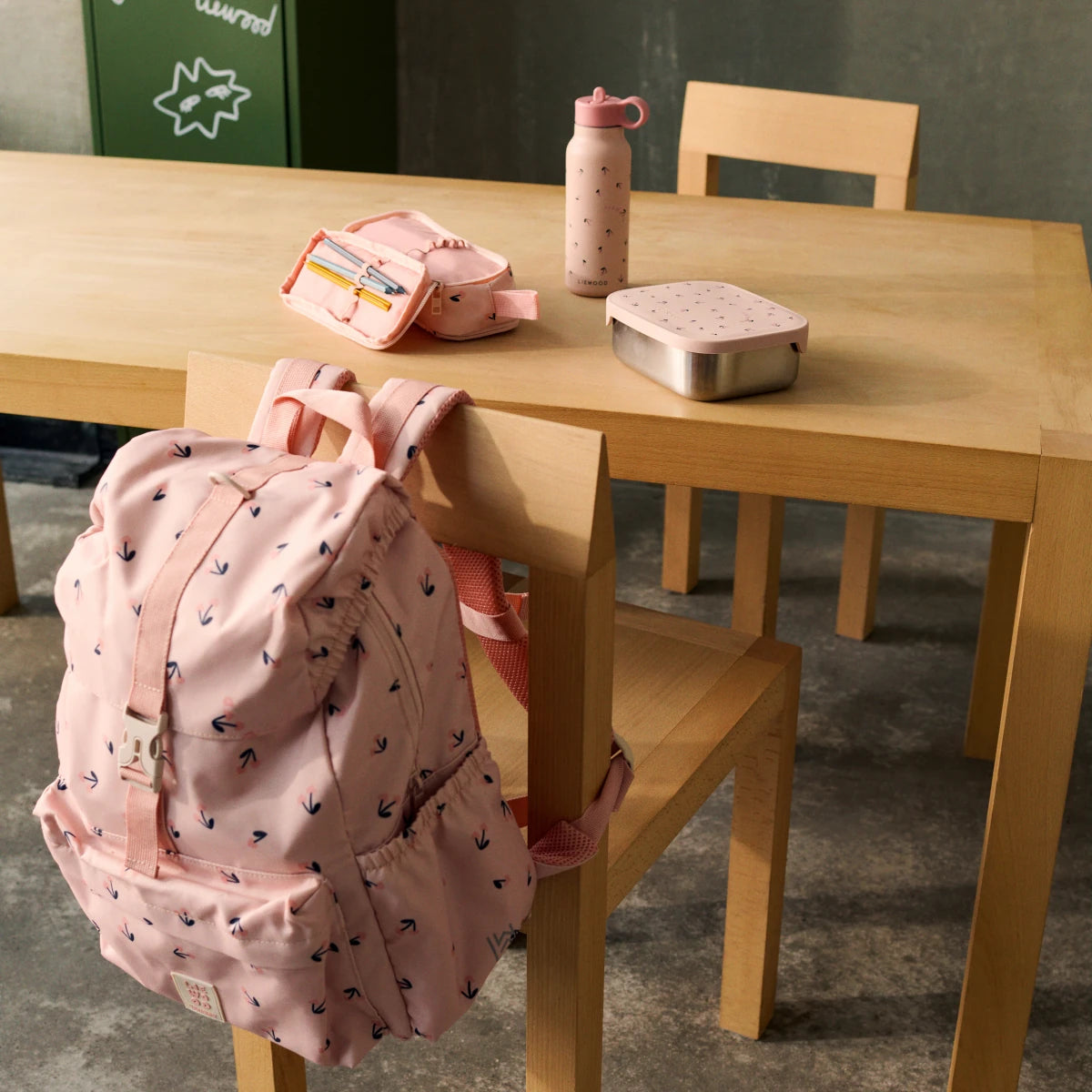 Liewood - Schulrucksack Johnny Cherry heart/rosey