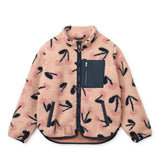 Liewood - Jacke Nolan Pile Mega Cherry heart/rosey

