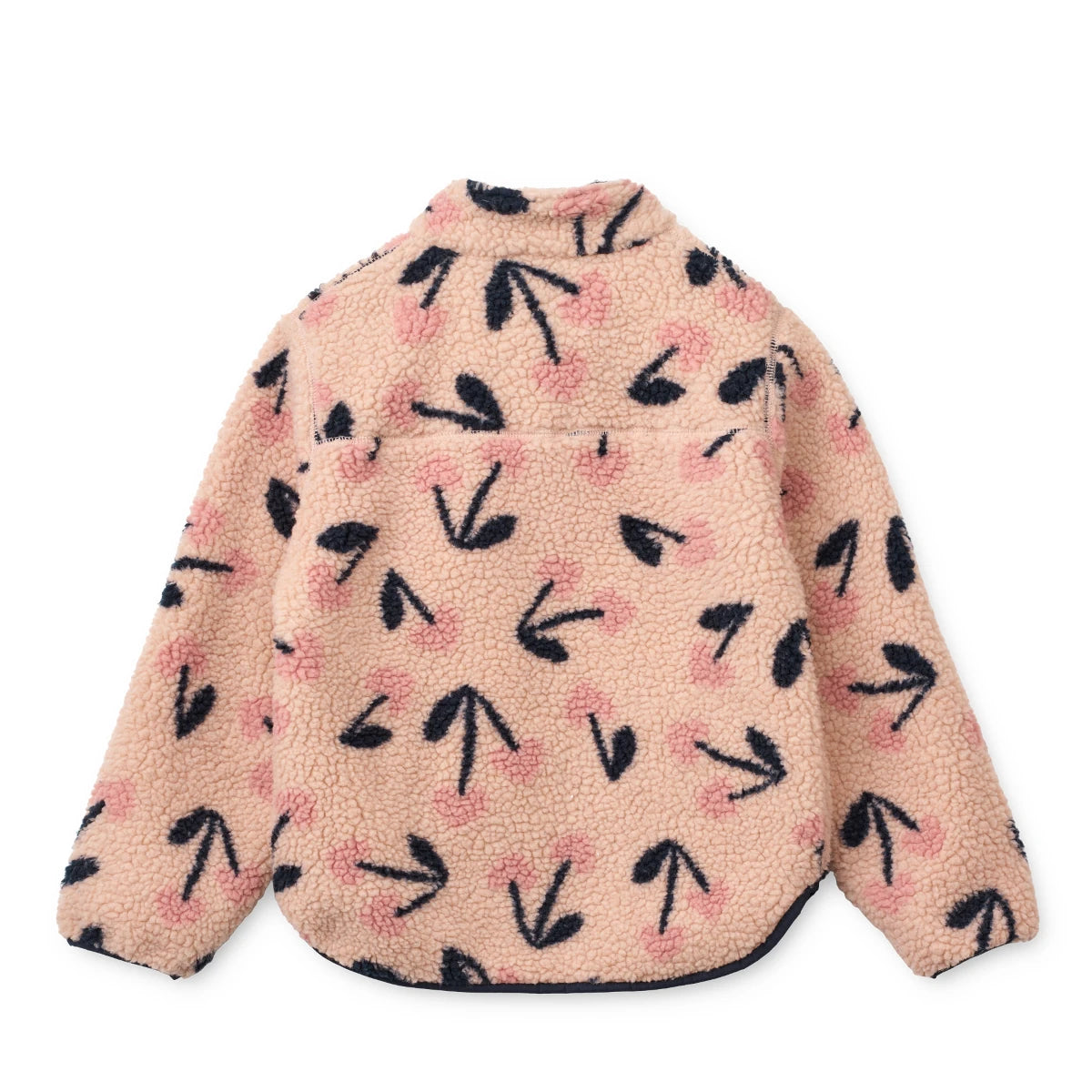 Liewood - Jacke Nolan Pile Mega Cherry heart/rosey

