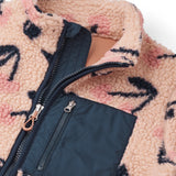 Liewood - Jacke Nolan Pile Mega Cherry heart/rosey

