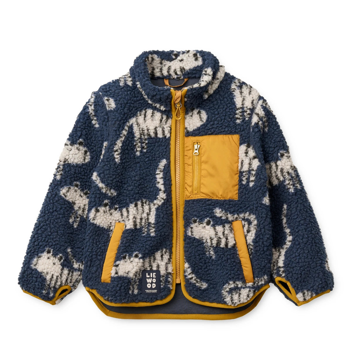Liewood - Jacke Nolan Pile Tiger/classic navy

