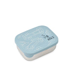Liewood - Lunchbox Arthur Race Cars/beach blue

