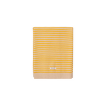 WE ARE GOMMU - Decke Stripes light cream/mustard