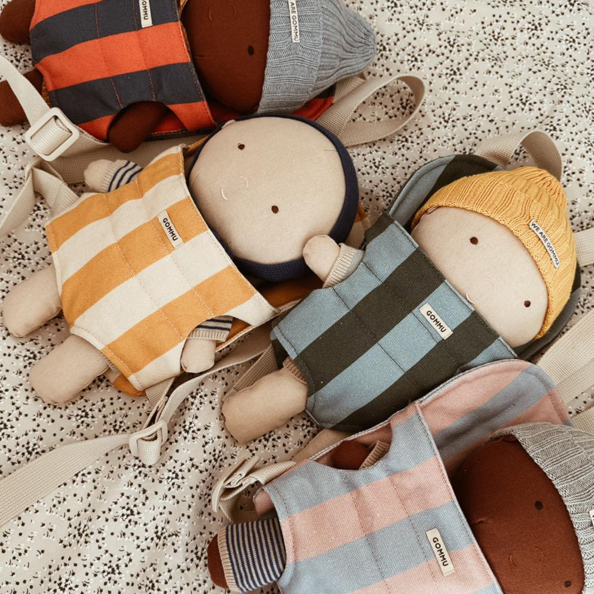 WE ARE GOMMU – GOMMU Carrier Stripes mustard