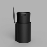 Abfalleimer black von Nichba