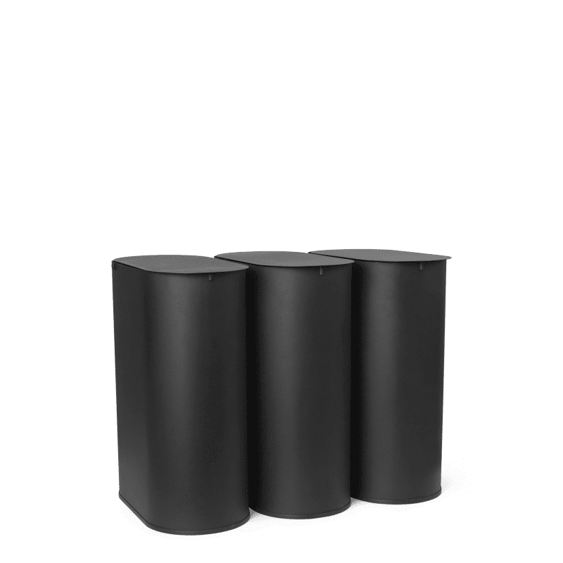 Abfalleimer - Enkel black von Ferm Living