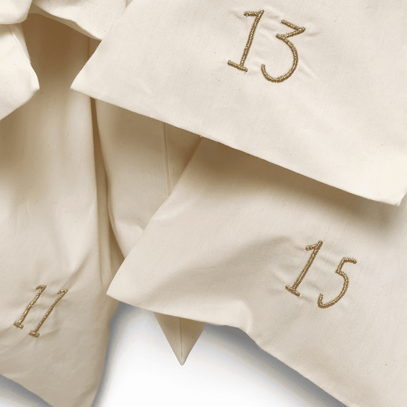 Adventskalender - 24 Bags off-white von Ferm Living
