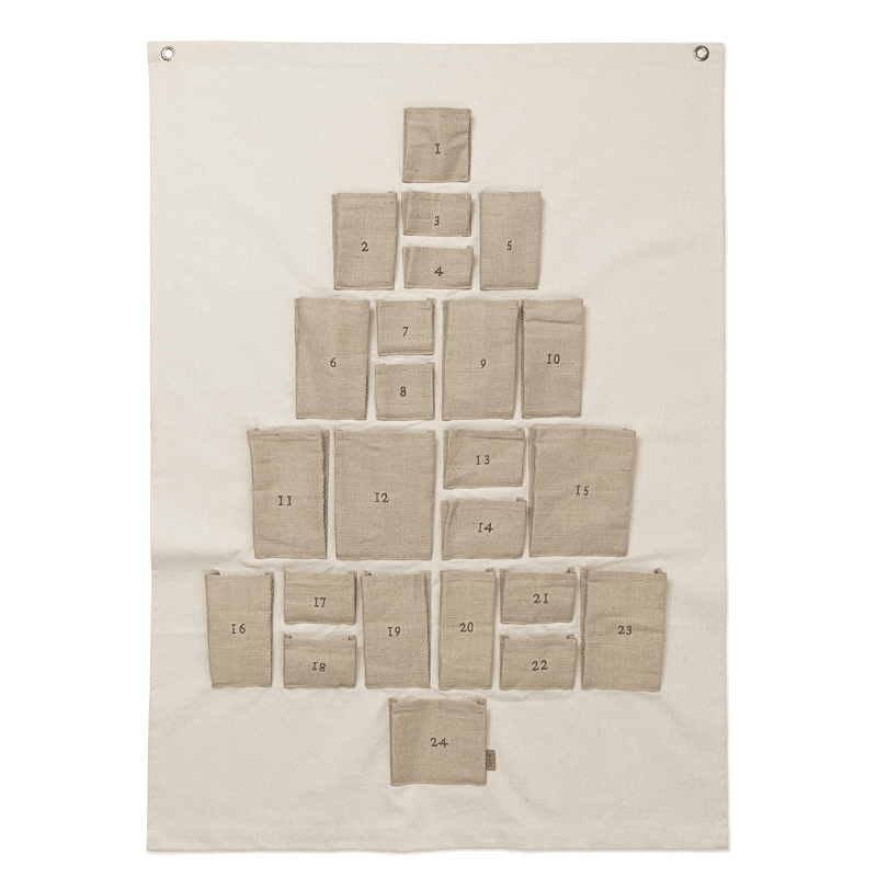 Adventskalender - Pine natural maxi von Ferm Living