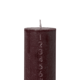 Adventskerze - Pure burgundy von Ferm Living