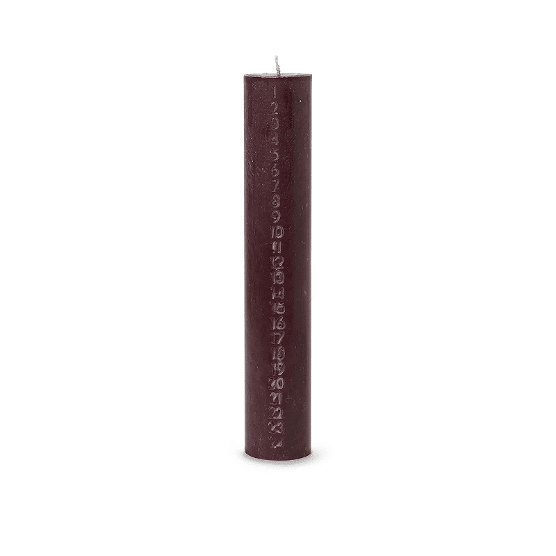 Adventskerze - Pure burgundy von Ferm Living