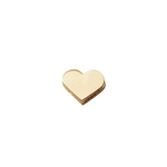 Anhänger - Heart Emaille gold von Design Letters