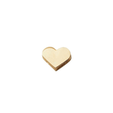 Anhänger - Heart Emaille gold von Design Letters