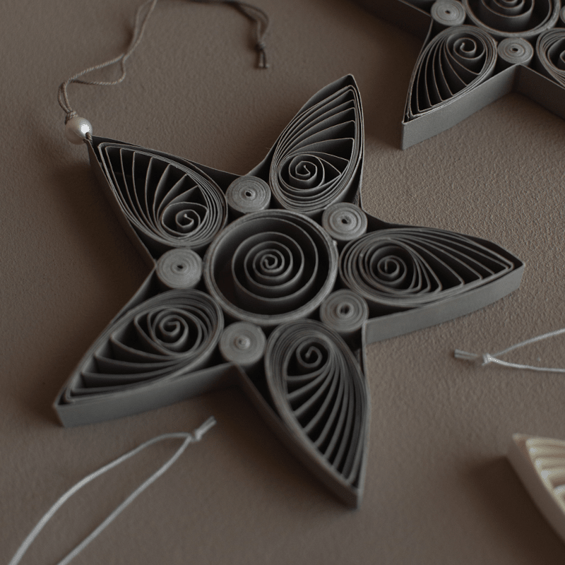Anhänger - Paper Star mole L von dbkd