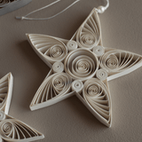 Anhänger - Paper Star white L von dbkd