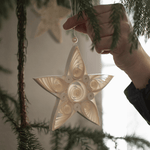 Anhänger - Paper Star white L von dbkd