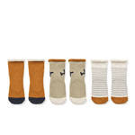 Anti-Rutsch Socken - Eloy gone flying mix 3er Set von Liewood