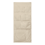 Aufbewahrung - Wall Pockets Canvas XL off white von Ferm Living