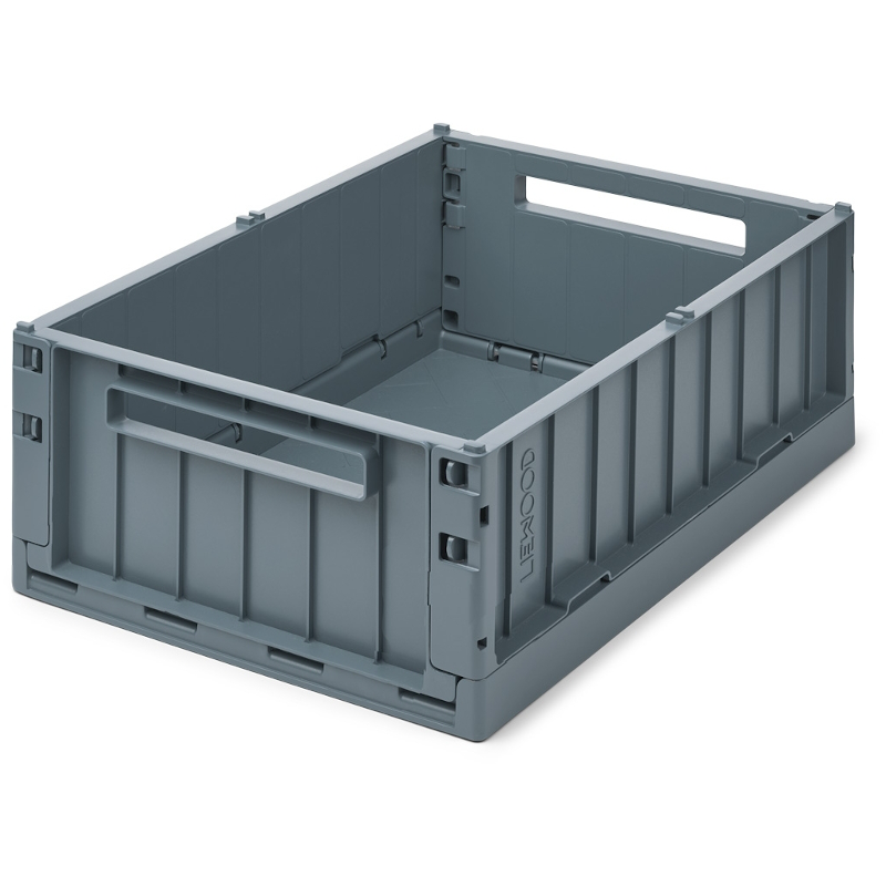 Aufbewahrungsbox - Weston whale blue L von Liewood