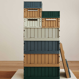 Storage boxes - Weston whale blue M