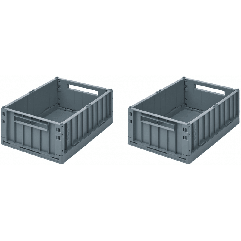 Aufbewahrungsboxen – Weston whale blue M von Liewood
