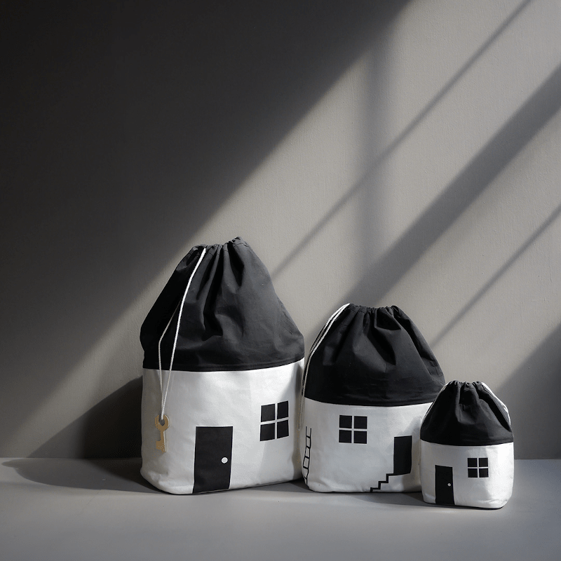 Aufbewahrungssack - House No.1 medium von Rock and Pebble