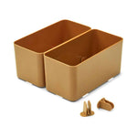 Aufbewahrungssystem - Jamal 2er Set L golden caramel von Liewood