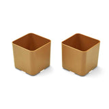 Aufbewahrungssystem - Jamal 2er Set S golden caramel von Liewood