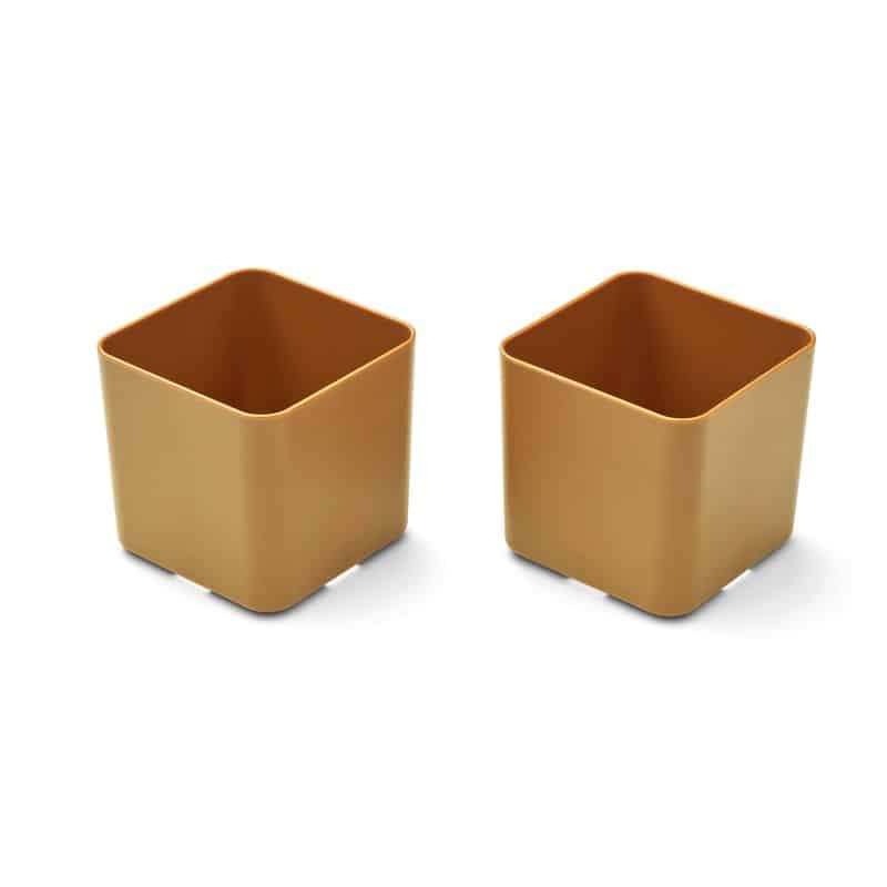Aufbewahrungssystem - Jamal 2er Set S golden caramel von Liewood