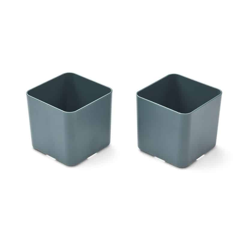 Aufbewahrungssystem - Jamal 2er Set S whale blue von Liewood